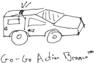 Go-Go Action Bronco™